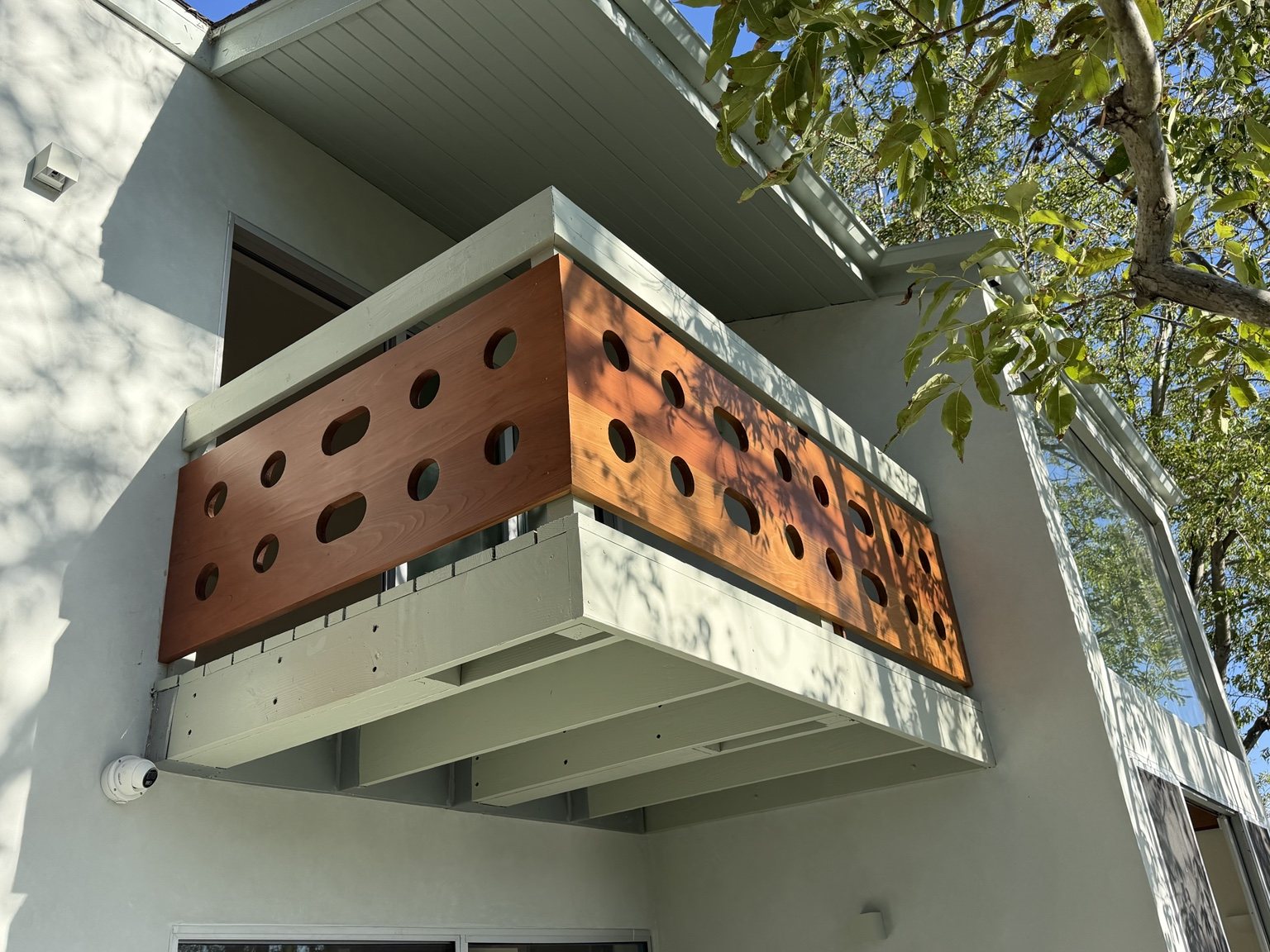 Custom Exterior Balcony Detail