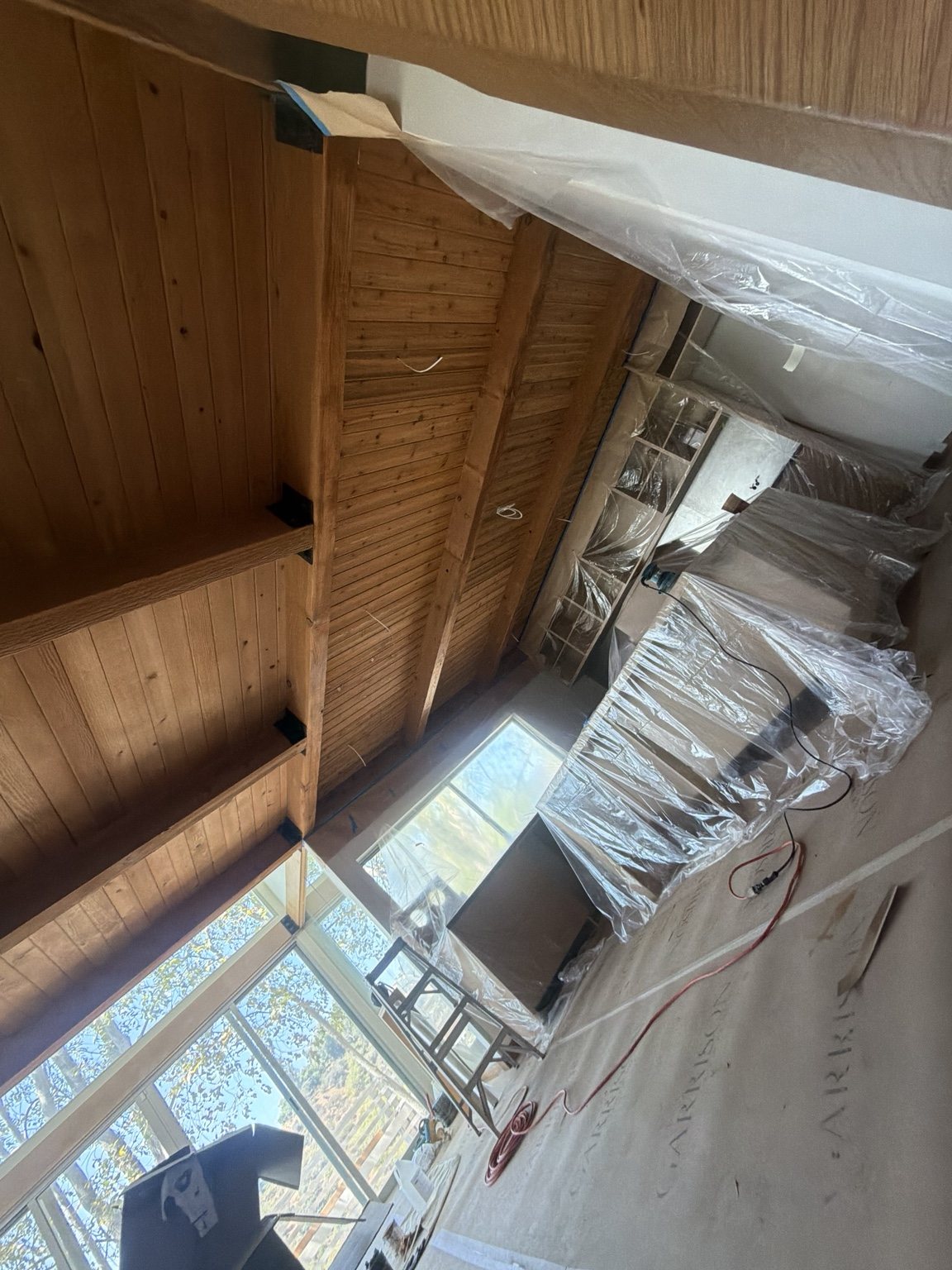 Interior Wood Finishing Process